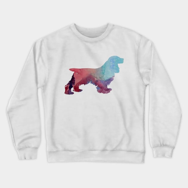 Cocker Spaniel Crewneck Sweatshirt by BittenByErmines